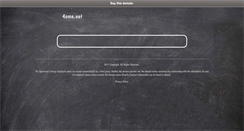 Desktop Screenshot of 4ome.net